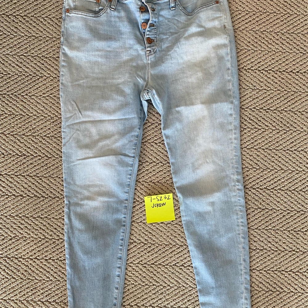 J. Crew Women's Light Blue Jeans